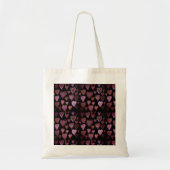 Rotes Herzdesign Tragetasche (Vorne)