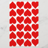 ROTES HERZPATTER BRIEFPAPIER (Vorderseite)