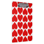 ROTES HERZPATTER KLEMMBRETT (Rechts)