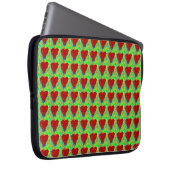 rotes Herzstück Laptopschutzhülle (Vorne Rechts)
