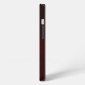 Rotes Holz iPhone Hülle (Linke Seite)