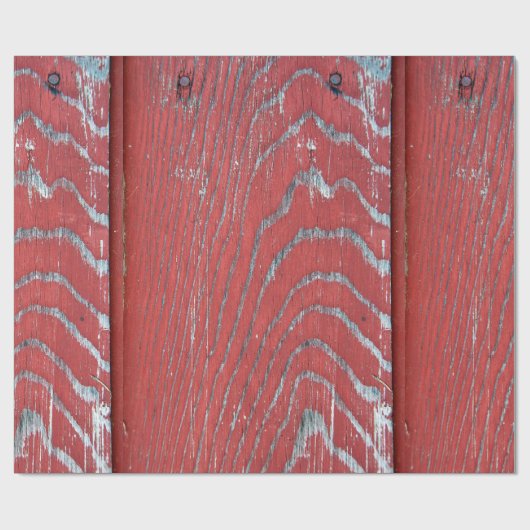 Rotes Holzschutzpapier Geschenkpapier (Flach)