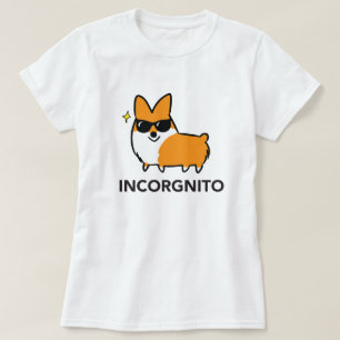 Rotes Incorgnito Shirt CorgiThings