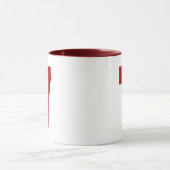 Rotes Jersey Nr. 7 Tasse (Zentrum)