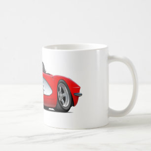 Rotes Kabriolett 1961 Korvette Kaffeetasse