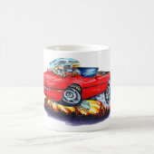 Rotes Kabriolett 1984-93 Korvette Kaffeetasse (Mittel)