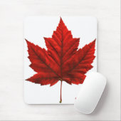 Rotes Kanada Ahornblatt Mousepad Kanadas Mousepad (Mit Mouse)