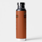 Rotes Känguru in Schlapphut Trinkflasche (Links)