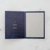 Rotes Kanji-Liebe Washi Herz Karte (Innenseite)