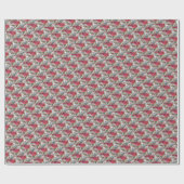 ROTES KARDINAL-BIRD-WRAPPPAPIER GESCHENKPAPIER (Flach)