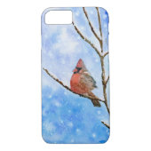 Rotes Kardinal iPhone 8/7 Fall Case-Mate iPhone Hülle (Rückseite)