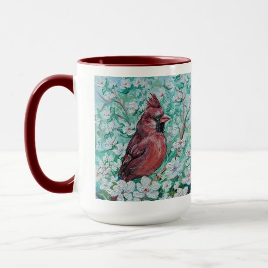 Rotes Kardinal Tasse (Links)