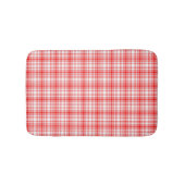 Rotes kariertes badematte (Vorderseite)