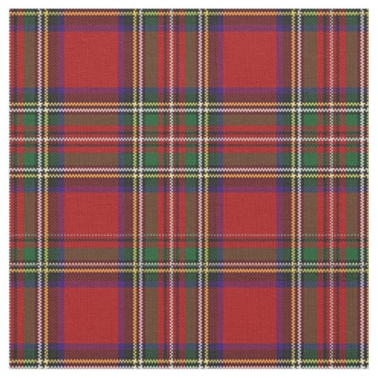 Rotes Kariertes Gewebe Stoff (Nahaufnahme)