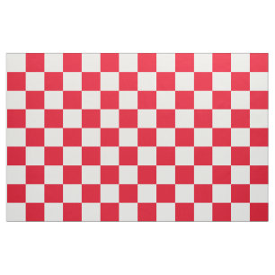 Rotes kariertes stoff