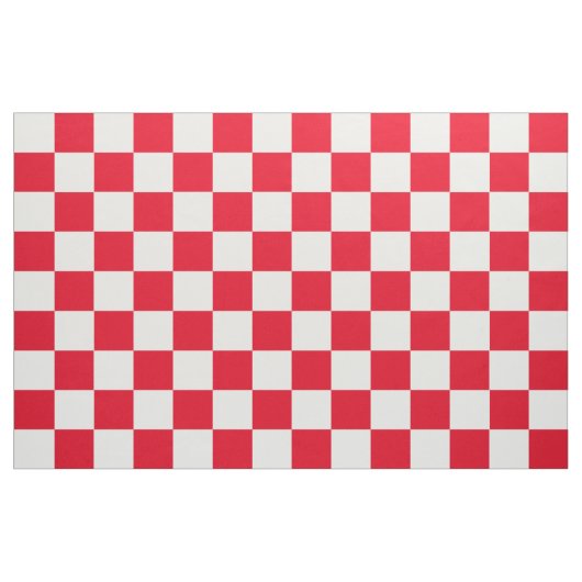 Rotes kariertes stoff (Fat Quarter (45,7 x 55,9 cm))