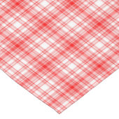 Rotes kariertes tischdecke (Schrägansicht)