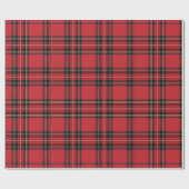 Rotes Karo-Geschenkpapier Geschenkpapier (Flach)