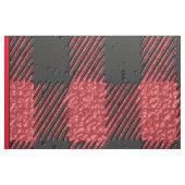 Rotes Karo-Gewebe Stoff (Fat Quarter (45,7 x 55,9 cm))