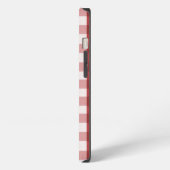 Rotes Karo iPhone Hülle (Linke Seite)