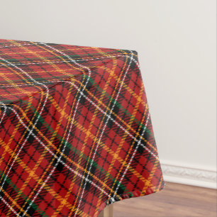 Rotes Karo Tischdecke