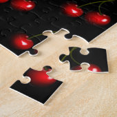 Rotes Kirsch-Puzzle Süßes Geschenk Puzzle (Seite)