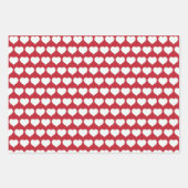 Rotes Kiss Lips Wrapping Paper-Set Geschenkpapier Set (Vorderseite 3)