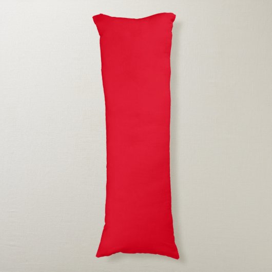Rotes Kissen 20" x 54" (Vorderseite Vertikal)
