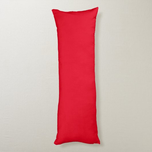Rotes Kissen 20" x 54" (Rückseite (Vertikal))