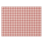 Rotes klassisches Picknick-Gingham-Karo Tischdecke (Vorderseite (Horizontal))
