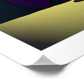 Rotes Kleid in Spotlight Poster (Ecke)