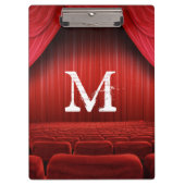 Rotes Klemmbrett (Vorderseite)