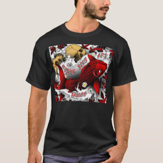 rotes koi T-Shirt