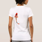 Rotes Koi T-Shirt (Rückseite)