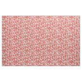Rotes Korallenmuster 2 Stoff (Fat Quarter (45,7 x 55,9 cm))