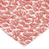 Rotes Korallenmuster 2 Tischdecke (Schrägansicht)