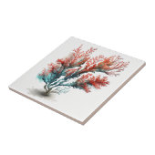 Rotes Korallenriff, Wasserfarbe, Keramik Fliese (Seite)