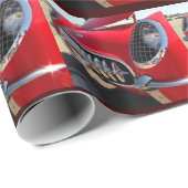 Rotes Korvette ~ Packpapier (Rolleneckpunkt)