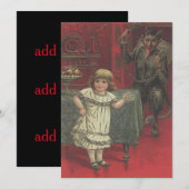 Rotes Krampus-Mädchen Esszimmer Switch (Vorne/Hinten)