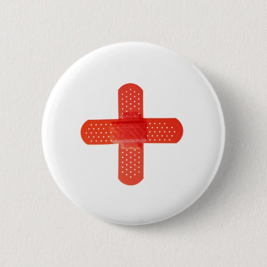 Rotes Kreuz Button (Vorderseite)