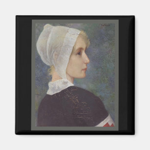 Rotes Kreuz Krankenwagen von Theodor Grust Magnet