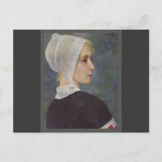 Rotes Kreuz Krankenwagen von Theodor Grust Postkarte