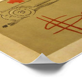 Rotes Kreuz Poster (Ecke)