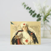 Rotes Kreuz Postkarte (Stehend Vorderseite)