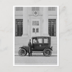 Rotes Kreuz Postkarte