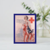 Rotes Kreuz Postkarte (Stehend Vorderseite)