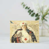 Rotes Kreuz Postkarte (Stehend Vorderseite)