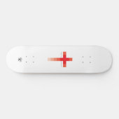 Rotes Kreuz Skateboard (Horizontal)
