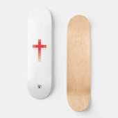 Rotes Kreuz Skateboard (Vorderseite)