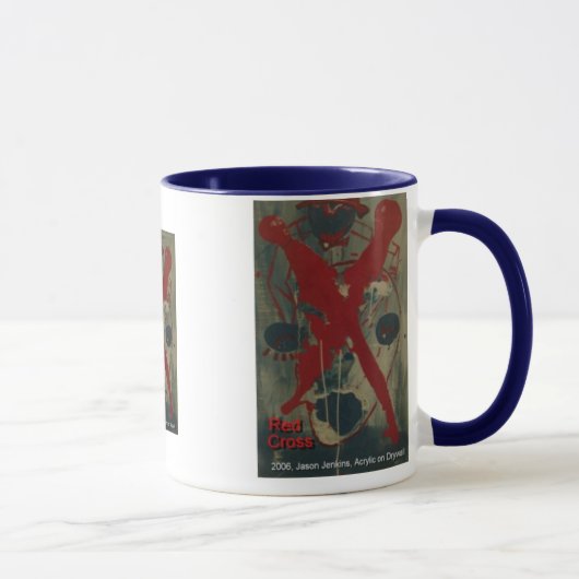 rotes Kreuz Tasse (Rechts)